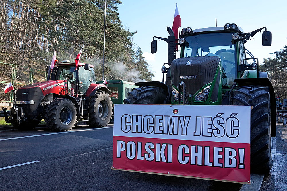 Poland Farmer Protest