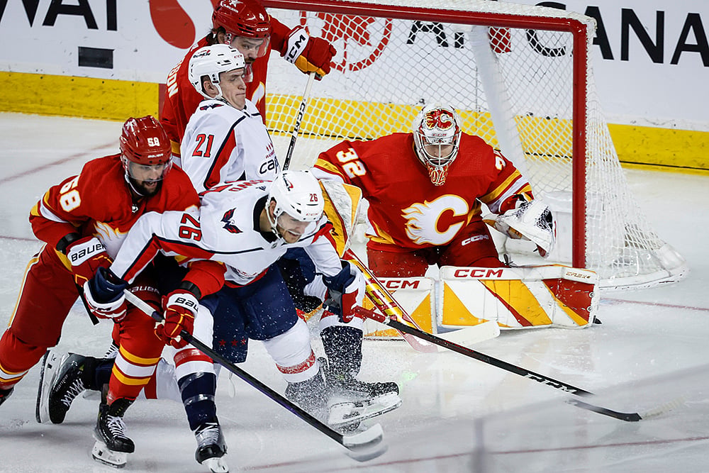 NHL 2023-24: Washington Capitals vs Calgary Flames