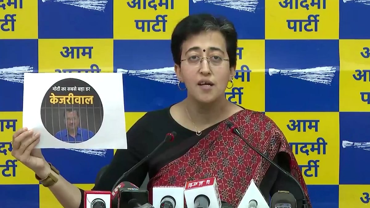 X/@AamAadmiParty : AAP Minister Atishi launches 'DP Campaign'