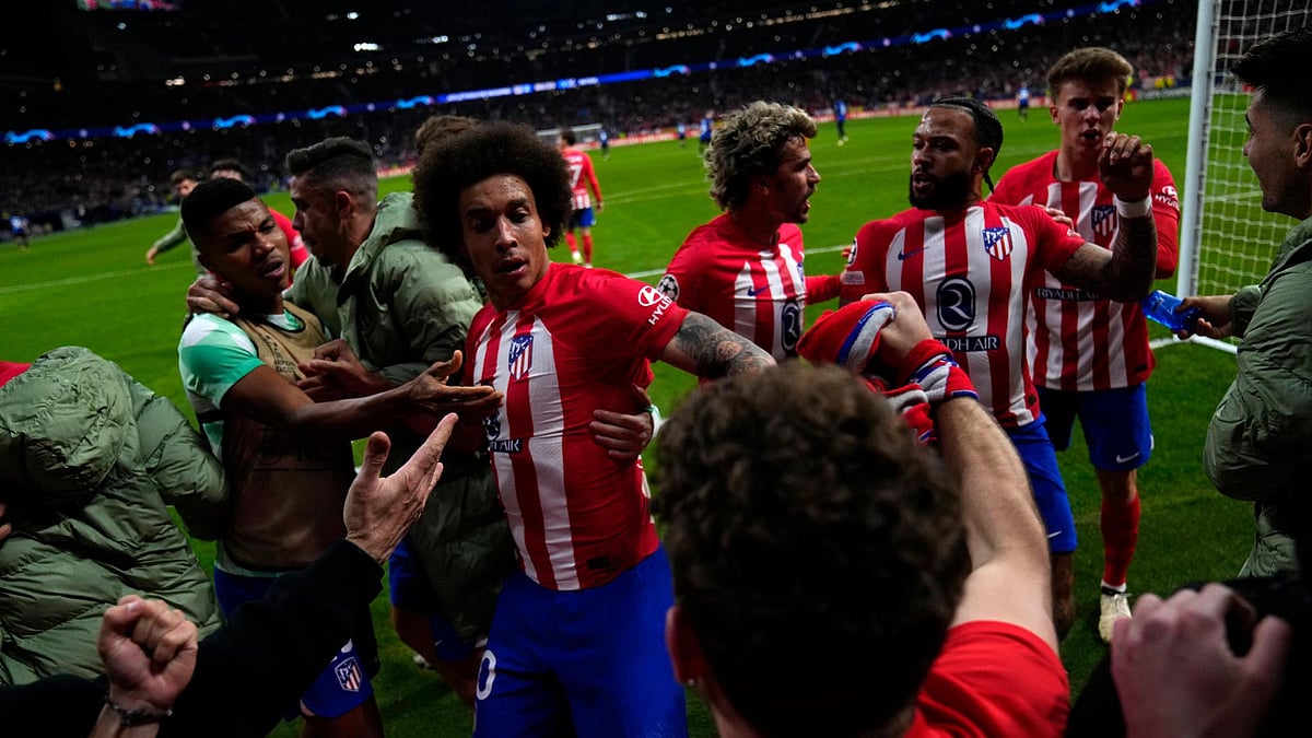 (Manu Fernandez/AP) : Atletico Madrid booked their place in the quarter-final of the Champions League following a penalty shoot-out victory over Inter. 