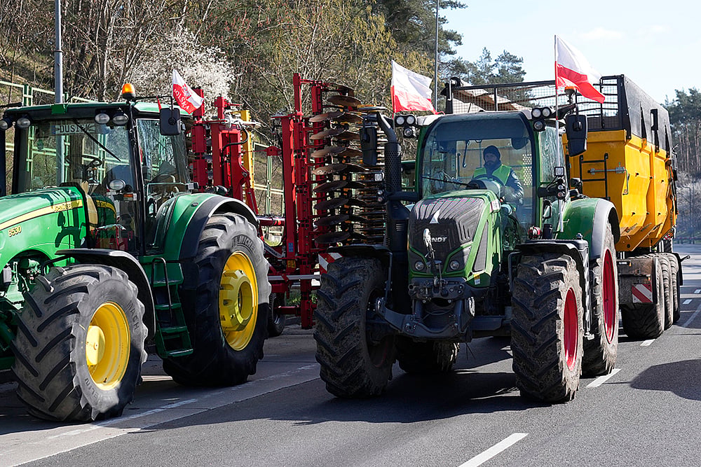 Poland Farmer Protest