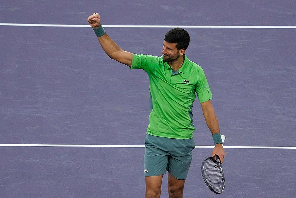 Photo: AP/Mark J. Terrill : BNP Paribas Open Tennis Tournament