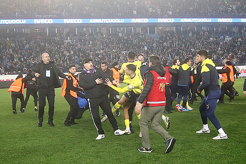 Turkish League: Trabzonspor vs Fenerbahce
