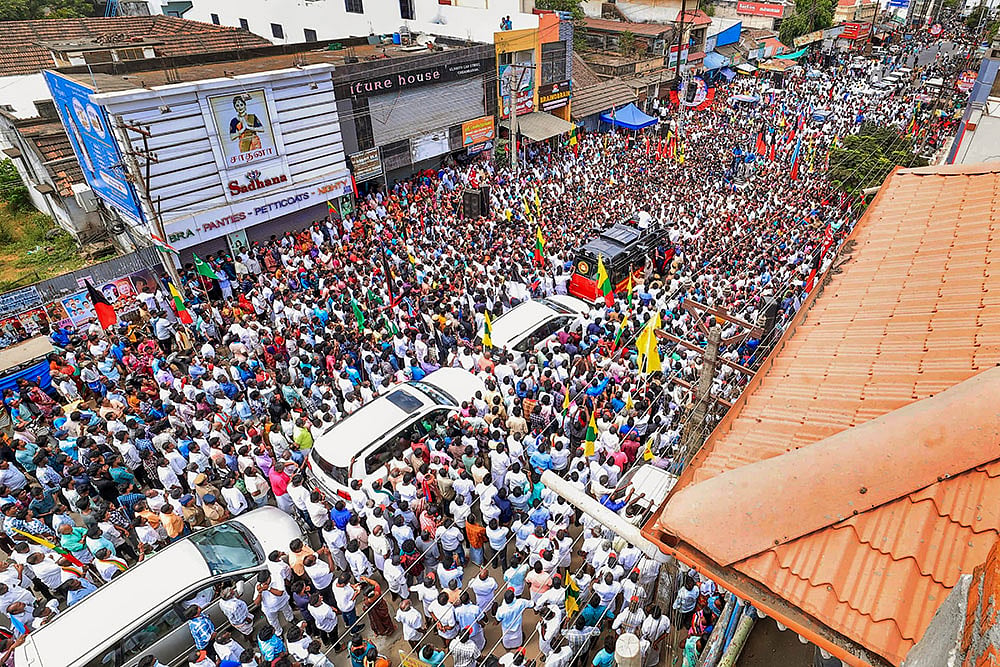 Udhayanidhi Stalin campaigns