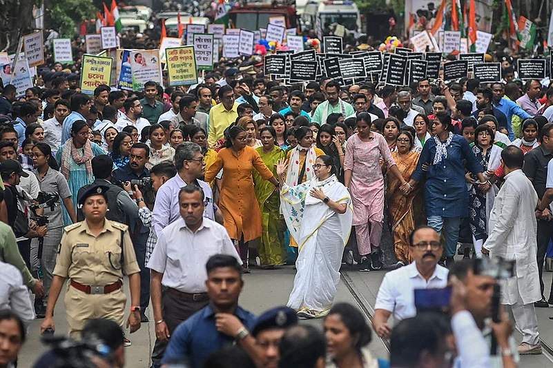 Mamata Banerjee at TMC rally in Kolkata