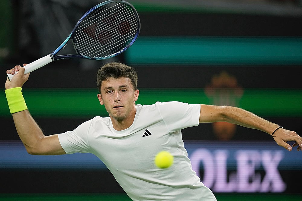 Indian Wells Open: Luca Nardi vs Novak Djokovic