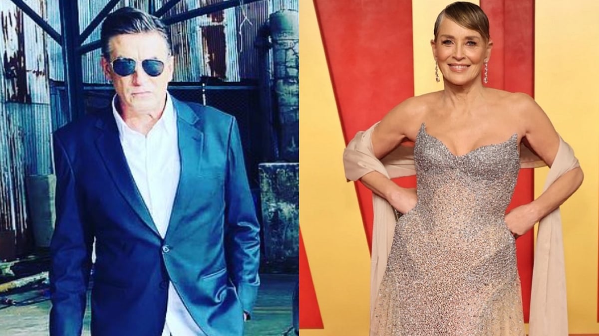 Billy Baldwin, Sharon Stone - Instagram