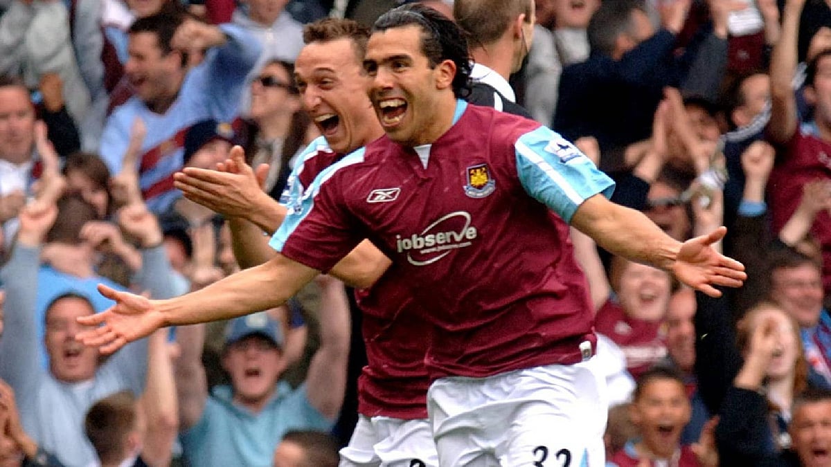 Argentinian legend Carlos Tevez had a spell at West Ham.  - Sean Dempsey/PA