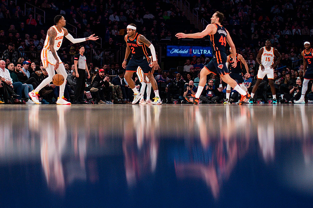 NBA: Atlanta Hawks vs New York Knicks