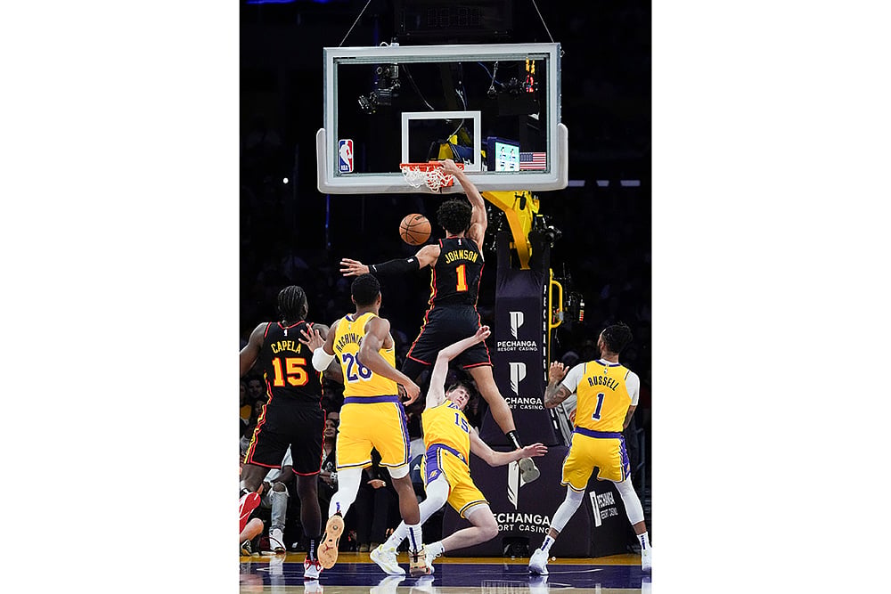 NBA 2023-24: LA Lakers vs Atlanta Hawks