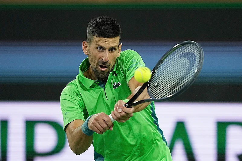 Indian Wells Open: Luca Nardi vs Novak Djokovic
