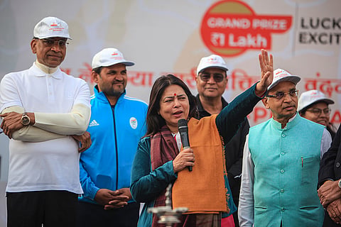 Shakti Marathon in New Delhi