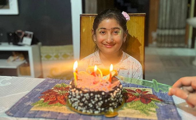 X/@PCSurverysIndia : 10-year-old Manvi died after eating cake ordered online on her birthday |