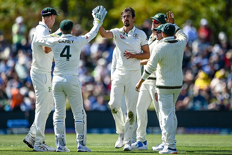 New Zealand Vs Australia 2nd Test, Day 1