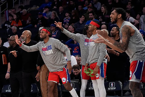 NBA 2023-24: Philadelphia 76ers vs New York Knicks