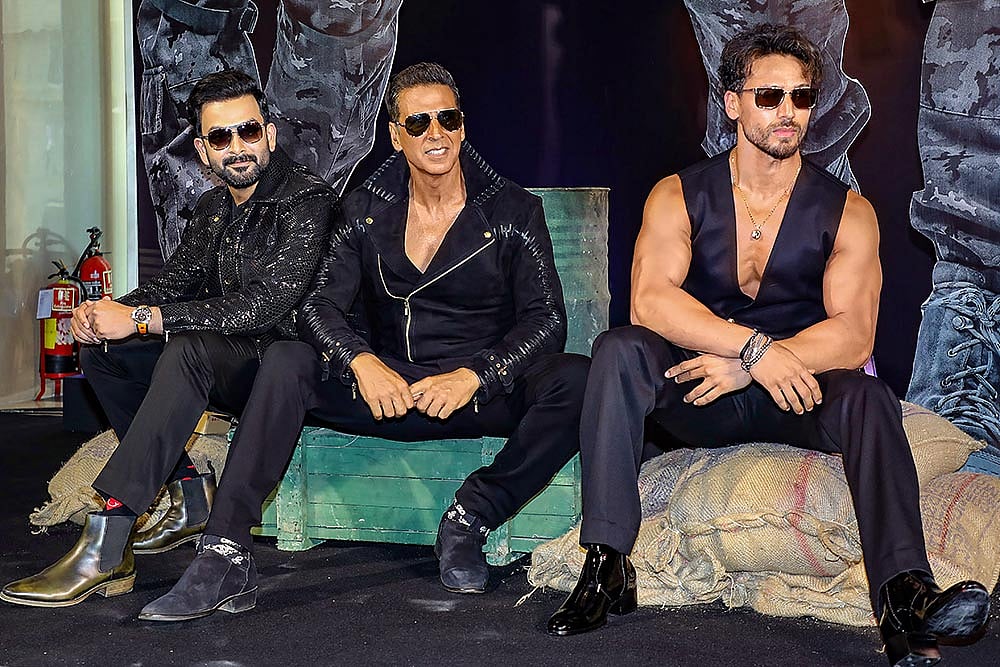 Bade Miyan Chote Miyan trailer launch in Mumbai