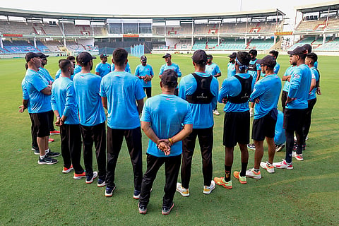 IPL 2024: Capitals' practice session