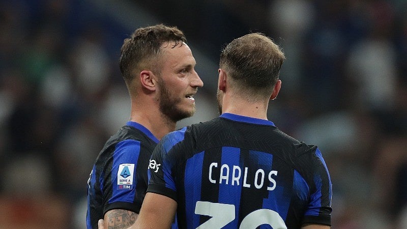 Photo: X/ @Inter_en : Inter Milan stated on Carlos Augusto and Marko Arnautovic's injuries.