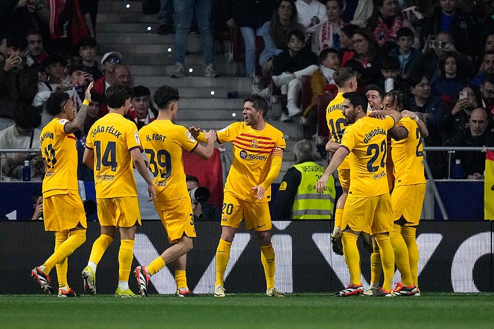 La Liga: Atletico Madrid vs Barcelona
