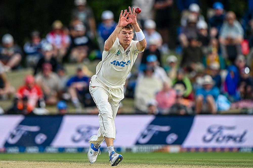 Photo: John Davidson/Photosport via AP : NZ vs AUS 2nd Test