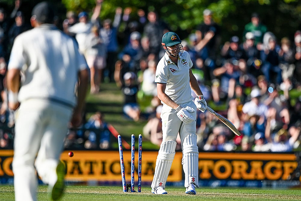 New Zealand Vs Australia 2nd Test, Day 1