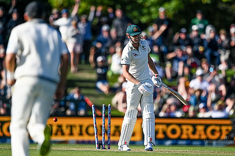 New Zealand Vs Australia 2nd Test, Day 1