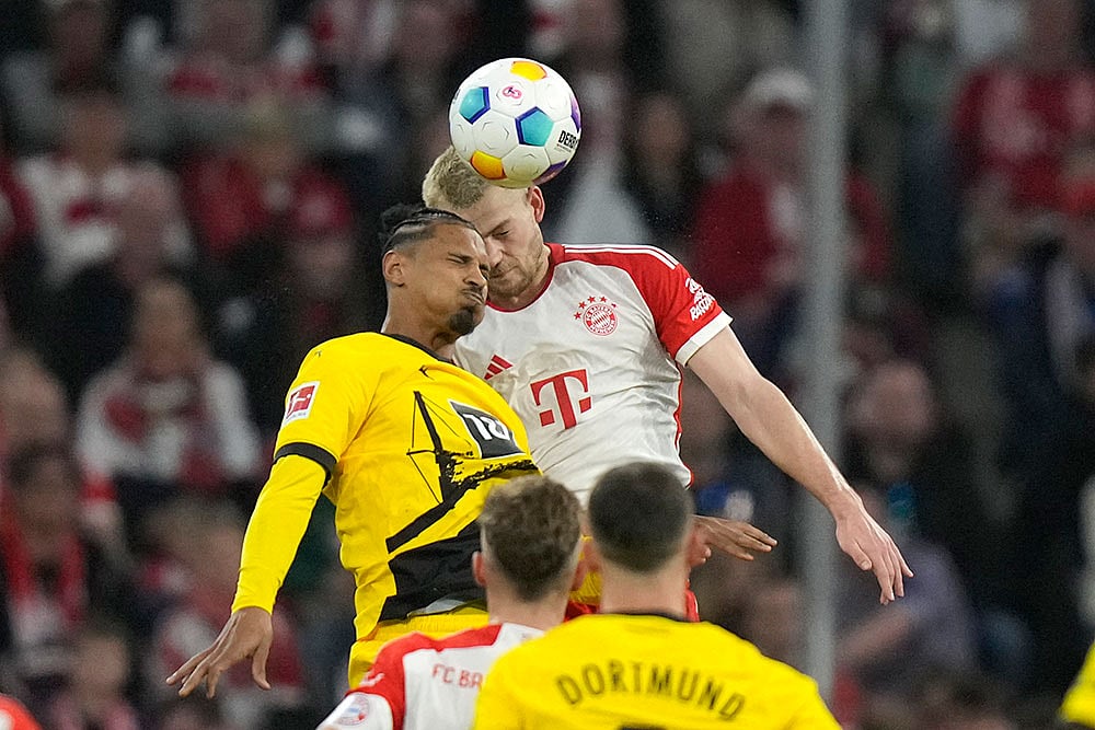 German Bundesliga Soccer Match
