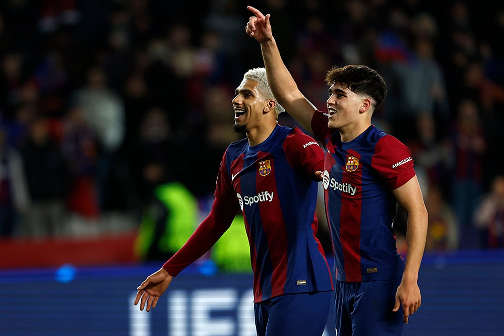 UEFA Champions League 2023-24: Barcelona vs SSC Napoli