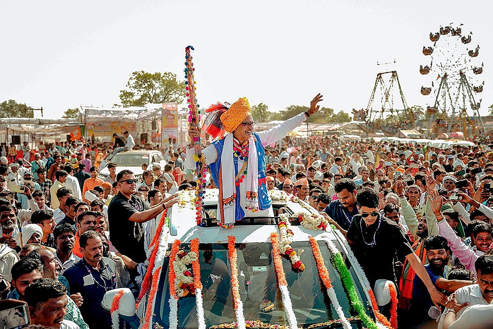 Shivraj Singh Chouhan at Bhagoria festival