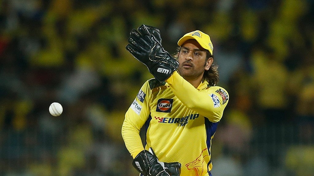 MS Dhoni in action during the Indian Premier League 2024 match between Chennai Super Kings and Gujarat Titans in Chennai on Tuesday (March 26). - AP/R. Parthibhan