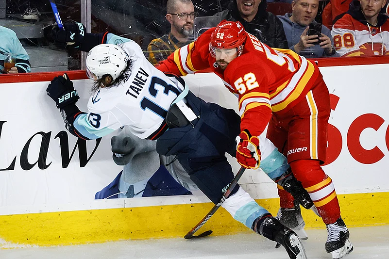 NHL 2023-24: Seattle Kraken vs Calgary Flames