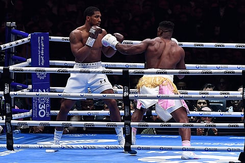 Saudi Arabia Boxing Joshua vs Ngannou