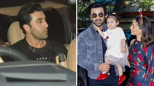X : Ranbir Kapoor At Alia Bhatt's Birthday Dinner