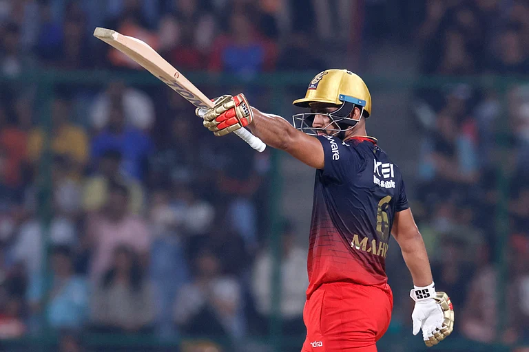 Mahipal Lomror came in as a impact player and put RCB in a dominant position - IPL/BCCI