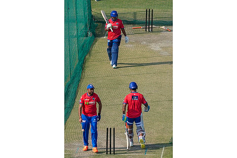 IPL 2024: Capitals' practice session