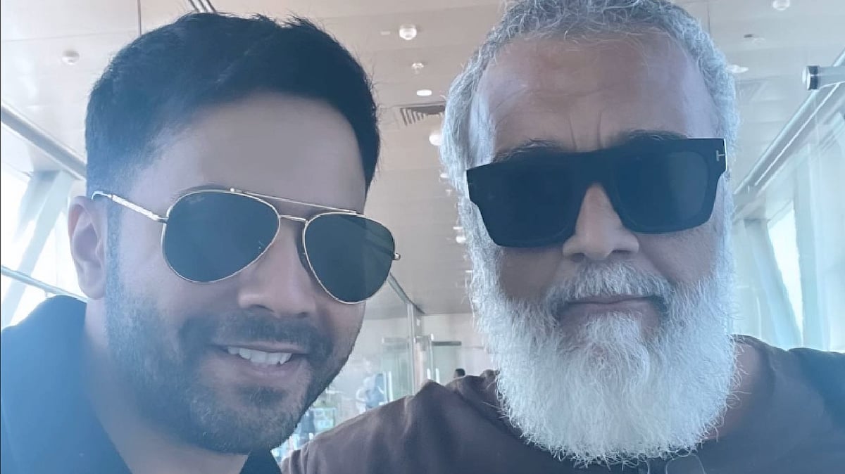 Instagram : Varun Dhawan with Lucky Ali