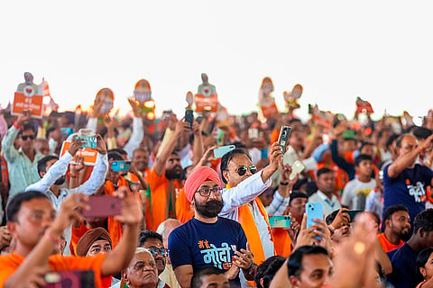 PM Modi campaigns in Chhattisgarh