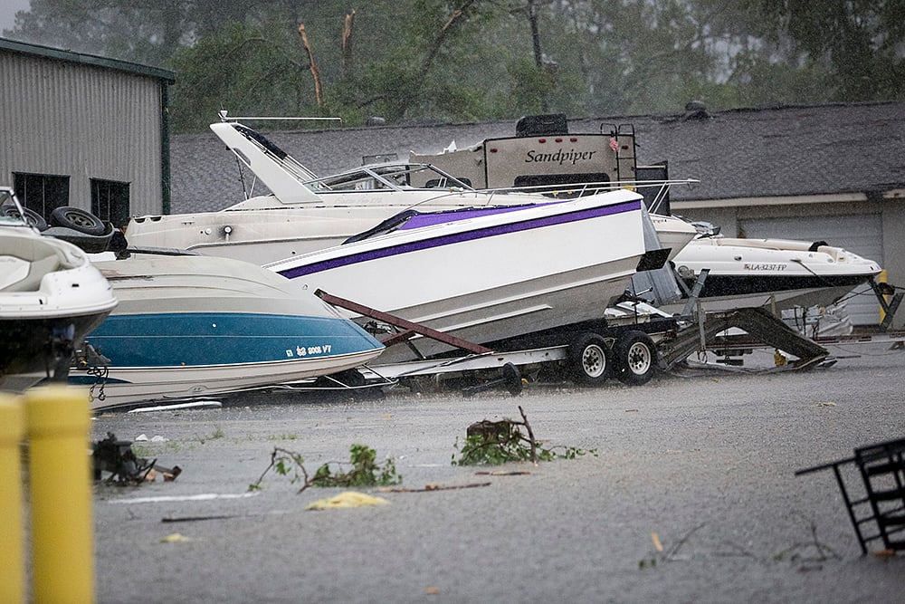 | Photo: Scott Threlkeld/The Times-Picayune/The New Orleans Advocate via AP : Severe Weather Louisiana