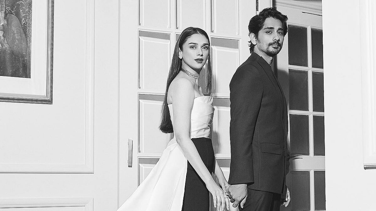 Aditi Rao Hydari with Siddharth