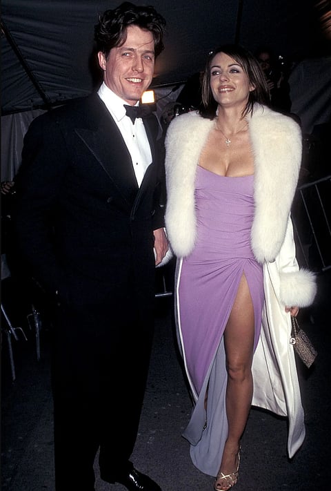 Hugh Grant and Elizabeth Hurley