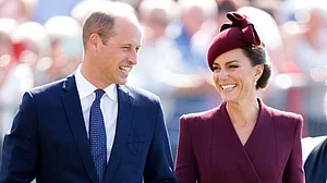 X : Prince & Princess of Wales (File photo)