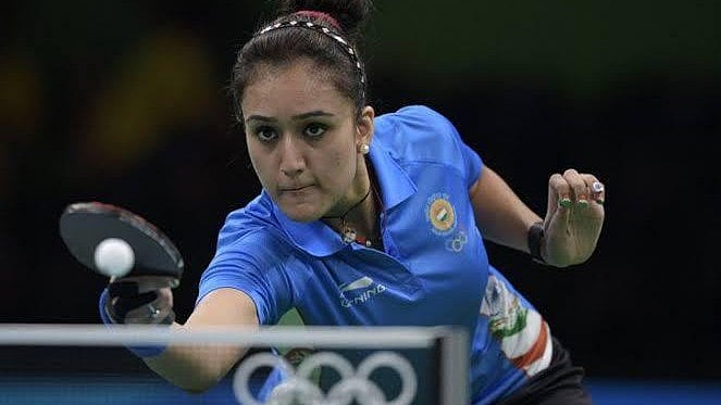 Manika Batra made an exit after losing to Manyu of China - X/Manika Batra