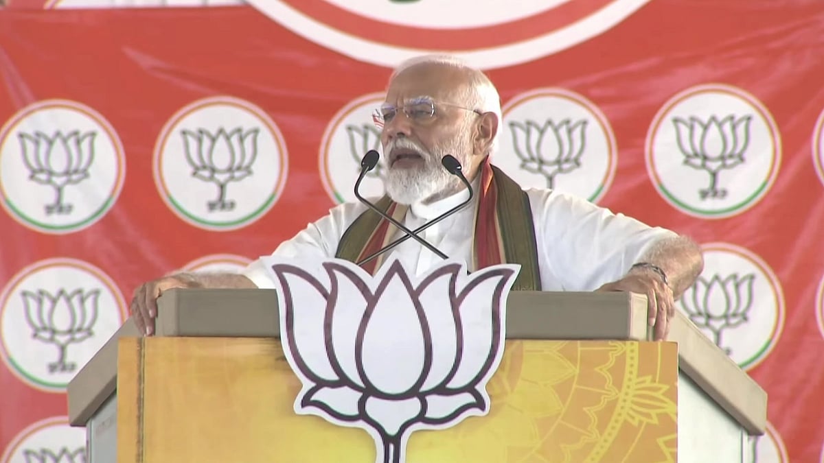 PTI : PM Modi in Tamil Nadu