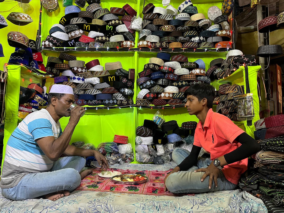 Md Naushad Ahmed, a cap seller in Patna