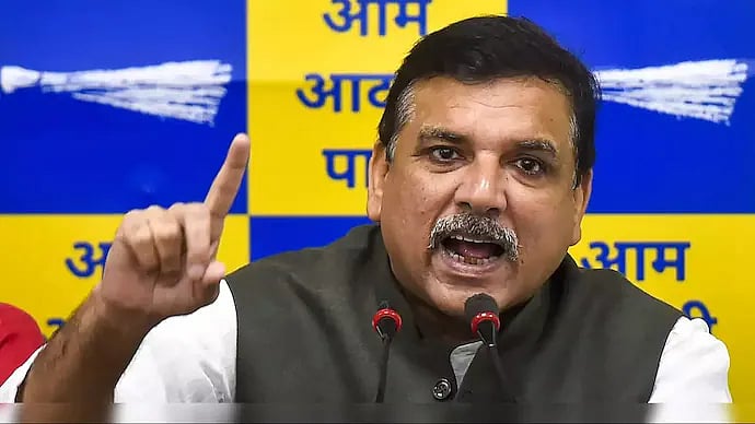 PTI : AAP Leader Sanjay Singh Meets Kharge, Pitches For Common Minimum Programme For INDIA Bloc