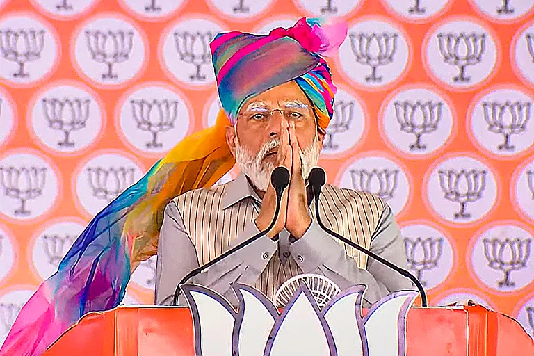 PM Modi in Rajasthan - PTI