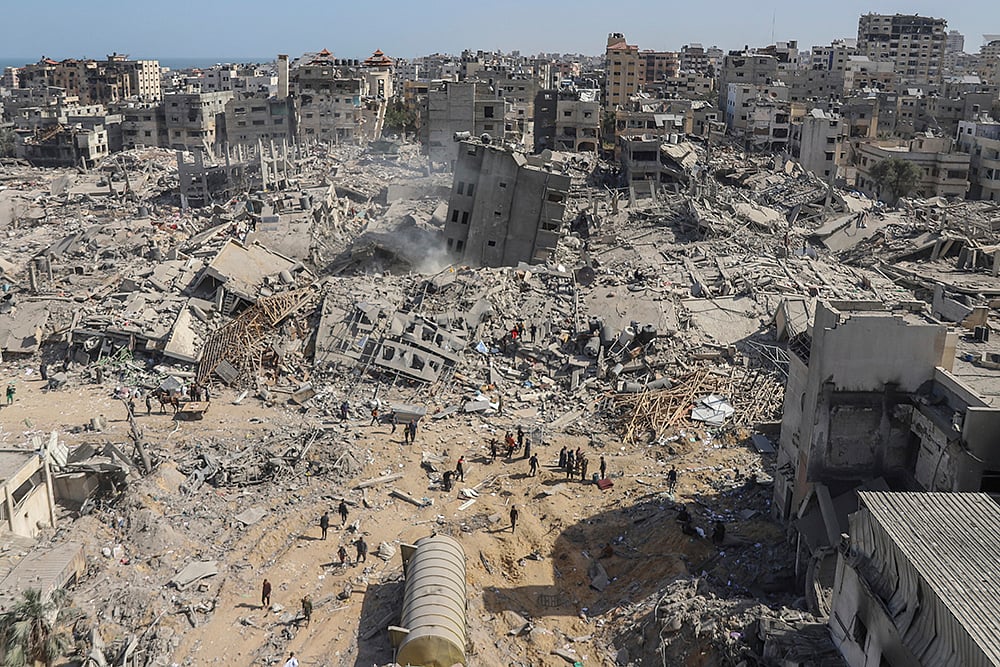 | Photo: AP/Mohammed Hajjar : Israel-Palestine Conflict