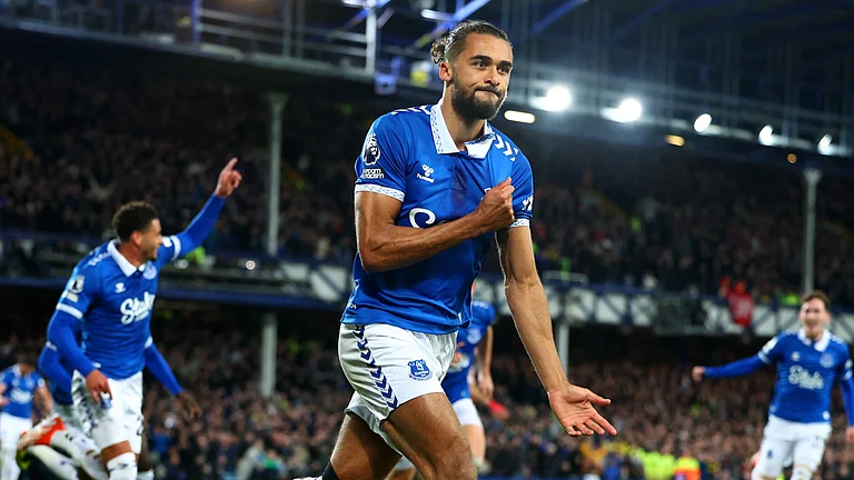 Dominic Calvert-Lewin starred for Everton - null