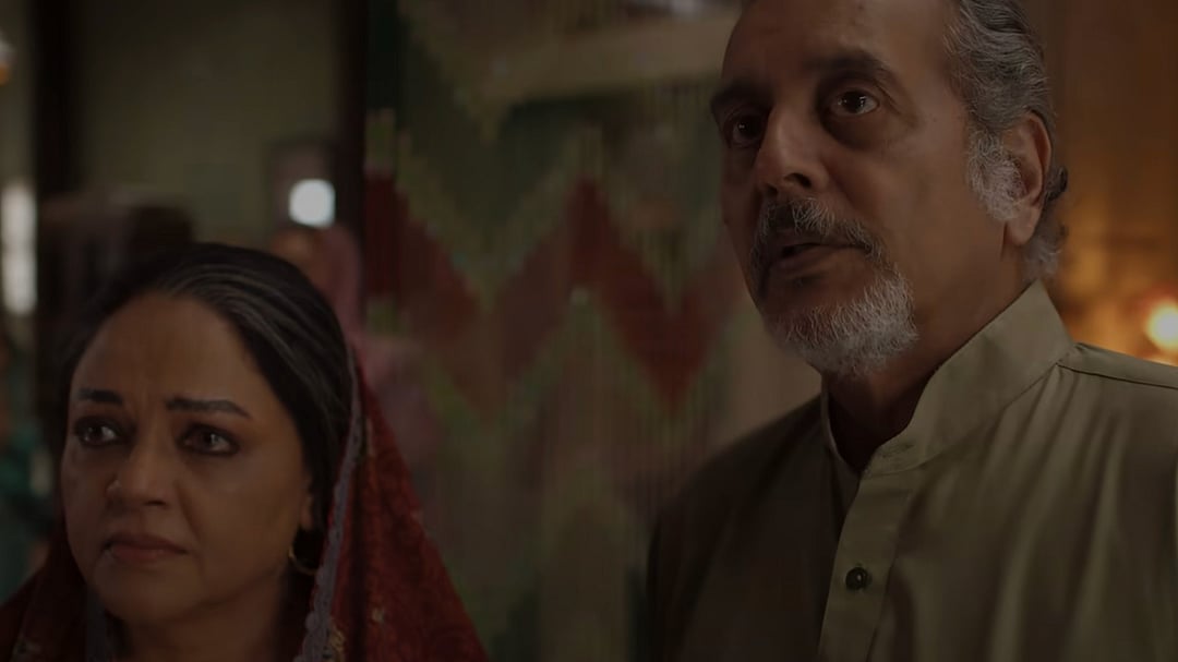 Tanvi Azmi and Shishir Sharma