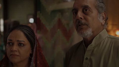 Tanvi Azmi and Shishir Sharma